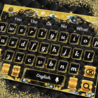 Diamond Gold Keyboard ไอคอน