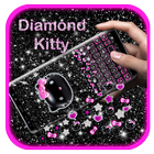 Icona Diamond Kitty Gravity Keyboard Theme