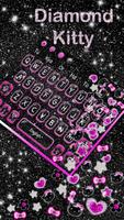 1 Schermata Diamond Kitty Gravity Keyboard Theme