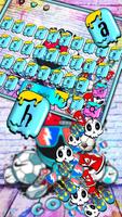 DJ Graffiti Keyboard Theme پوسٹر