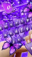 Dreamy Butterfly Keyboard poster