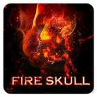 Fire skull Keyboard icon