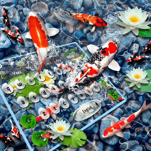 Koi Fish Keyboard Theme