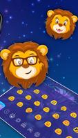 Fluorescent Lion Keyboard Theme screenshot 2