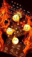 Flame Skull Keyboard screenshot 2