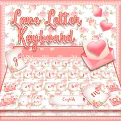 Скачать Floral Love Letter Keyboard APK