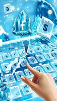 برنامه‌نما Frozen Ice Keyboard عکس از صفحه