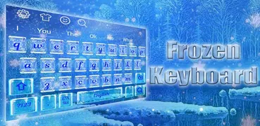 Frozen Snowflake Keyboard