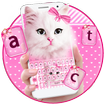 Pink Furry Kitty Keyboard