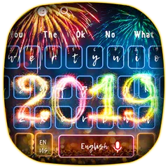 2019 Happy New Year Keyboard Theme APK download