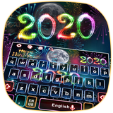 2020 Happy New Year Keyboard Theme icône