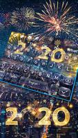 New Year 2020 Happy Keyboard 截图 1