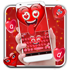 Emoji Heart Clavier Thème icône