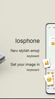 iOS 14 Style Keyboard Theme captura de pantalla 2