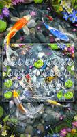 Lively 3D Koi Fish Keyboard 截图 1