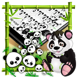 Cute Panda Gravity Đàn organ điện tử biểu tượng