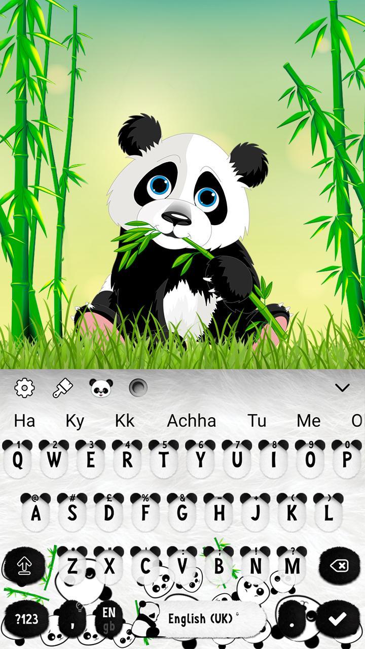 Keyboard Panda Gravity Lucu For Android Apk Download