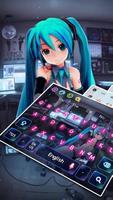 3D Flash Miku keyboard ảnh chụp màn hình 1