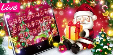 3D Joyful Christmas Keyboard