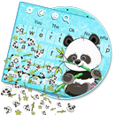 Cute Bamboo Panda Gravity Keyboard Tema🐼 APK