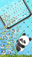 Thème de clavier mignon Gravity Panda en bambou🐼 Affiche