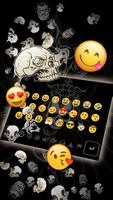 Live Devil Death Skull Keyboard Ekran Görüntüsü 2