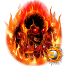 3D Live Fire Skull Keyboard Theme💀🔥 APK