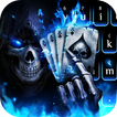 ”Horrible 3D Poker Skull