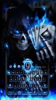 برنامه‌نما Horrible 3D Poker Skull عکس از صفحه