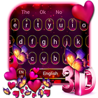 Gorgeous Hearts Love Keyboard ไอคอน