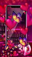 Gorgeous Hearts Love Keyboard Screenshot 1