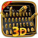 3D Bullet Shots Live Keyboard Theme 🔫 APK