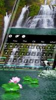 3D Live Natural Waterfall Keyboard Theme capture d'écran 1