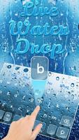 Live Waterdrop Keyboard Theme poster