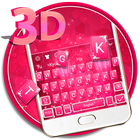 Pink Sparkling Diamond Keyboard Theme 💎 icon