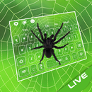 3D Live Black Spider鍵盤主題🕷️ APK