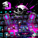 3D Devil Skull Gravity Keyboard 💀 APK