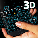 3D Blue Technology Live Keyboard Theme🌌 APK