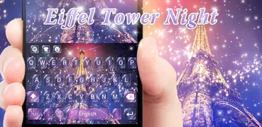 Eiffel Tower Night Keyboard