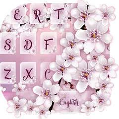 Cherry Blossom Keyboard Theme APK download