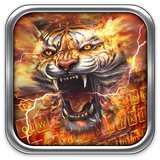 Roar Tiger Keyboard Theme ikon