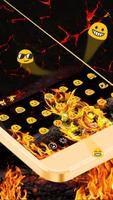 Teclado de Ouro Dragon Flame imagem de tela 2