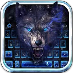 Heulen Wolf Tastatur Thema APK Herunterladen