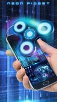 Fidget spinner 3D neon keyboard ảnh chụp màn hình 2