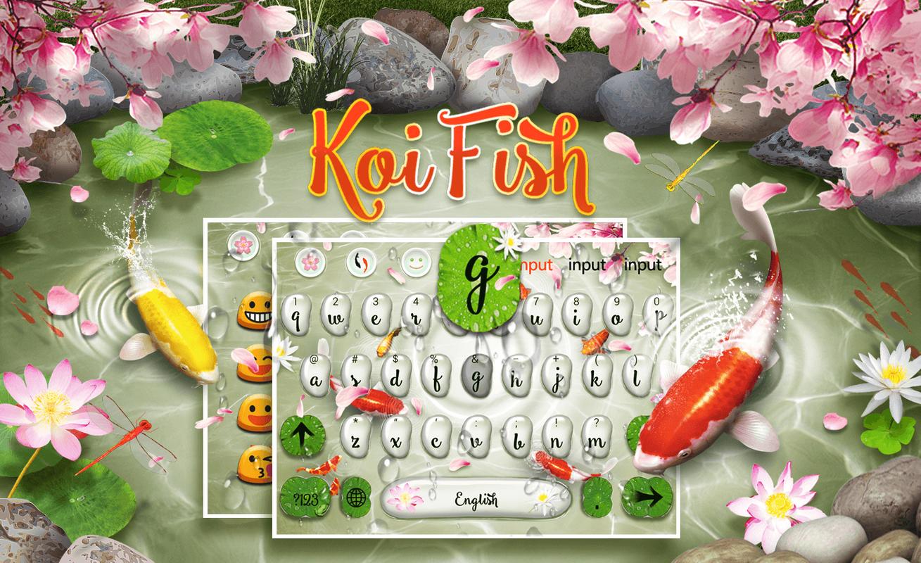 Tema Keyboard Ikan Koi For Android APK Download