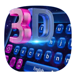 3Dレーザー技術キーボード