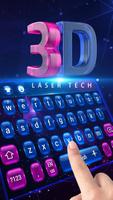 3D Laser tech keyboard syot layar 2