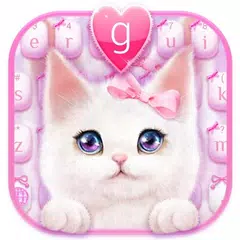 Baixar Tema bonito do teclado de gato APK