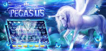 Anmutig Alicorn Tastatur Thema