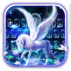 Descargar APK de Tema del teclado de Alicorn grácil